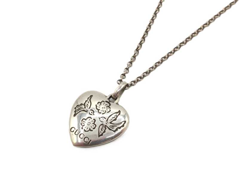 GUCCI グッチ ネックレス ハート ブラインドフォーラブ SV925